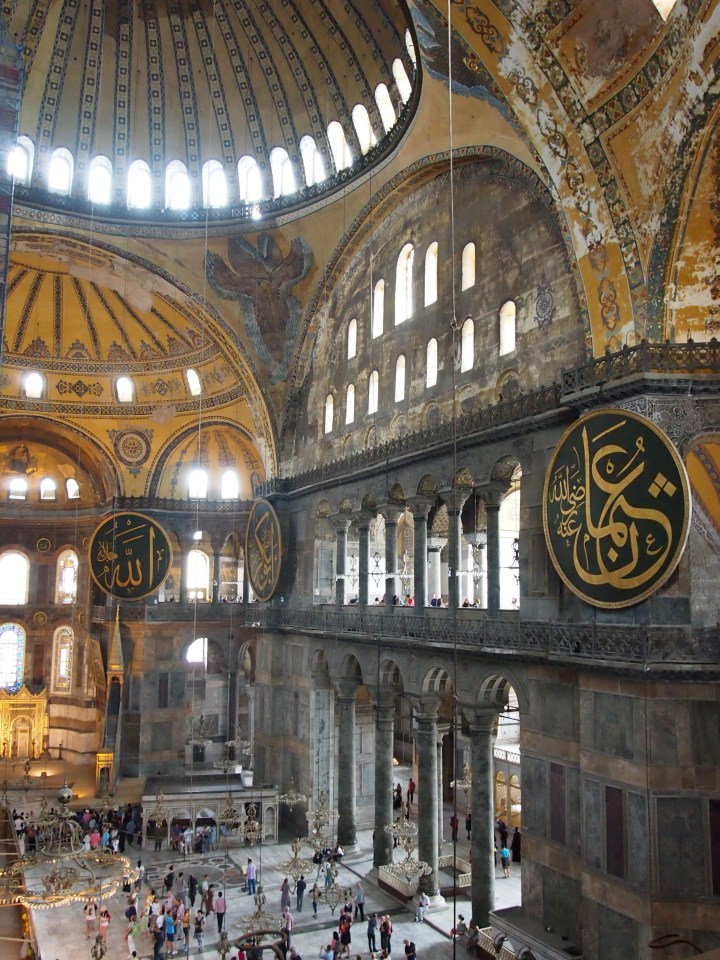 Inside Aya Sofya